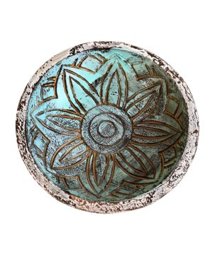 Bowl sunflower D24H7cm(80581)