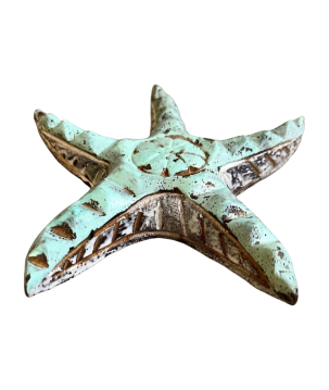 Starfish carved (80582)