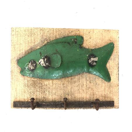 Iron fish hanger 3-h(5661)