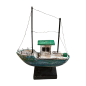 Boat rustic 30x8H40cm(80586)