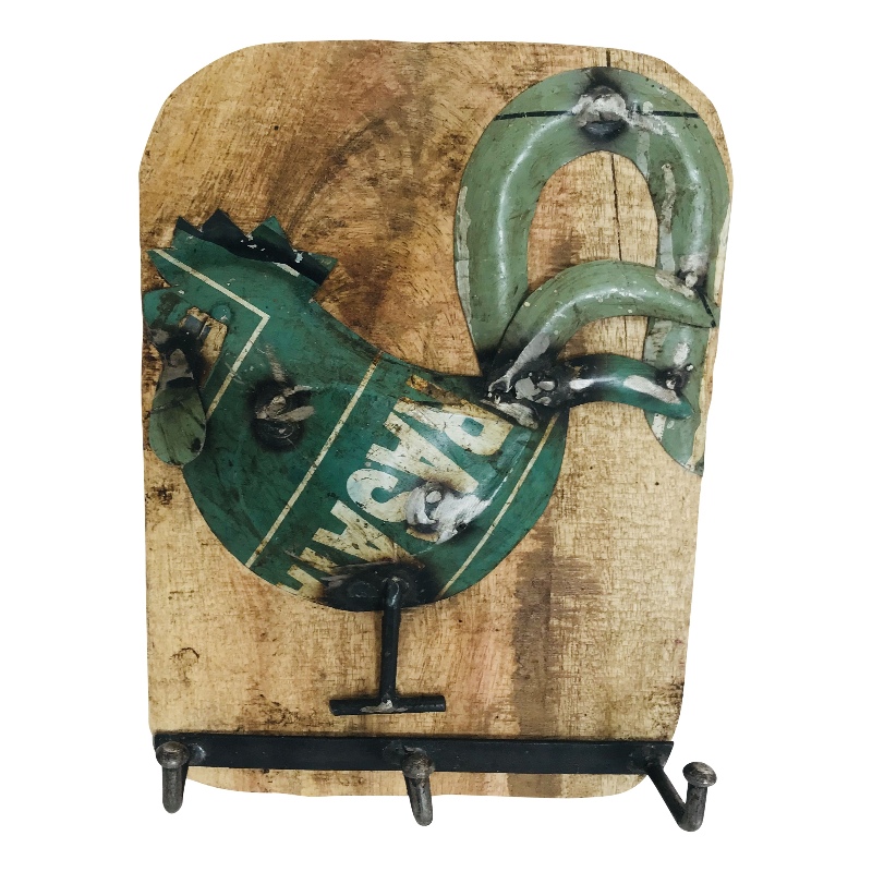 Iron rooster hanger 3-h(5660)