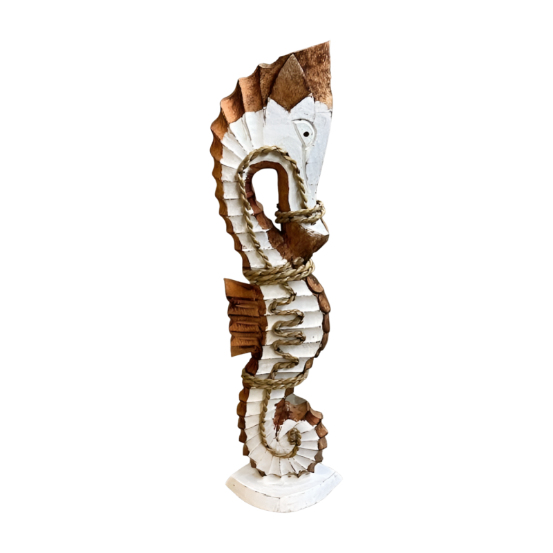 Seahorse rope13x6H60cm(3514)