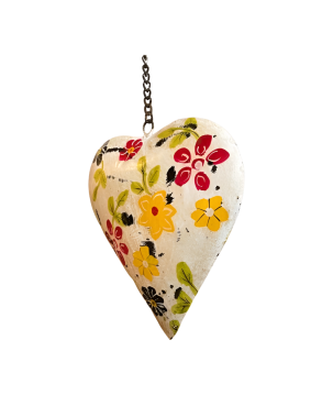 Heart flowers L 25cm(80324)