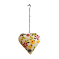Heart flowers L 25cm(80324)