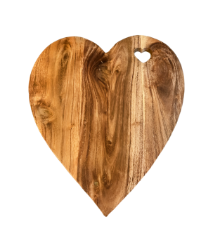 Cuttingboard heart model 35x30cm(80755)