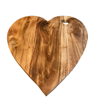 Cuttingboard heart model 35x30cm(80755)