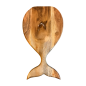 Cuttingboard fish tail 45x25cm(80756)