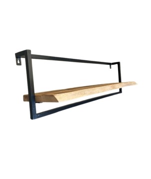 1- shelve wandrek 100x25H30cm (3101)