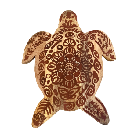 Turrtle plaid motif 30x40cm(80757)