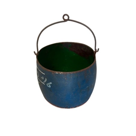Bucket old iron D16H14cm (3587)