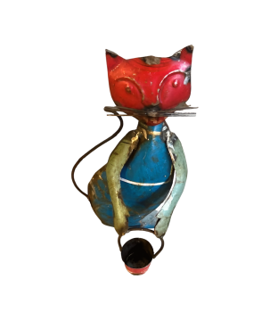 Cat with bucket 18x15H31(80835)