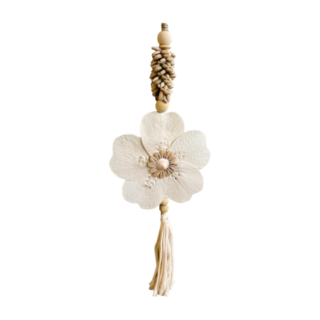 String shell flower H75cm(80802)