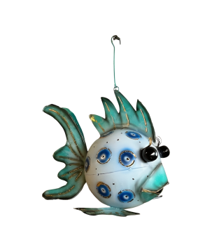 Fish ball white/bl 18cm(80836)