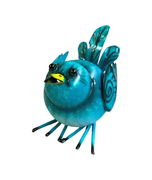 Bird sitting 18xH12cm(80838)