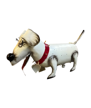 Dog iron white 33x17H20(80841)