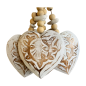 Heart carving 15cmS/4 (80850)
