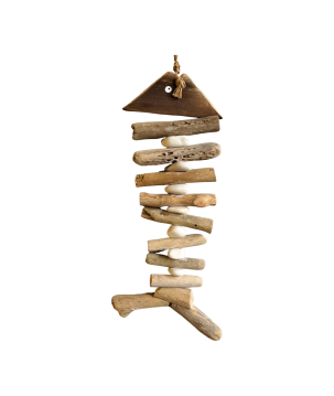 Fish bone hang 40x12cm(5928)