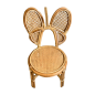 Children chair rotan (80697)