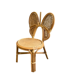 Children chair rotan (80697)