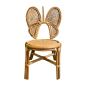 Children chair rotan (80697)