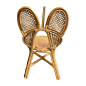 Children chair rotan (80697)