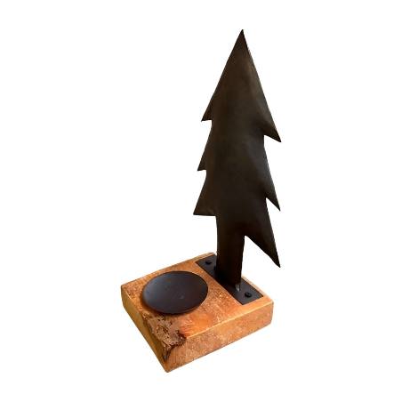 Iron tree with cup14x30cm(5680)