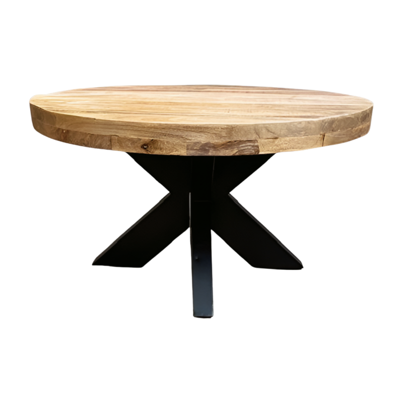 Coffeetable Bombay round (80689)