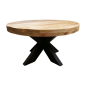 Coffeetable Bombay round (80689)