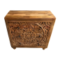 Mango dressoir carv. 3-draw. (80516)