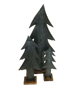 Iron tree L 53x106cm(5683)