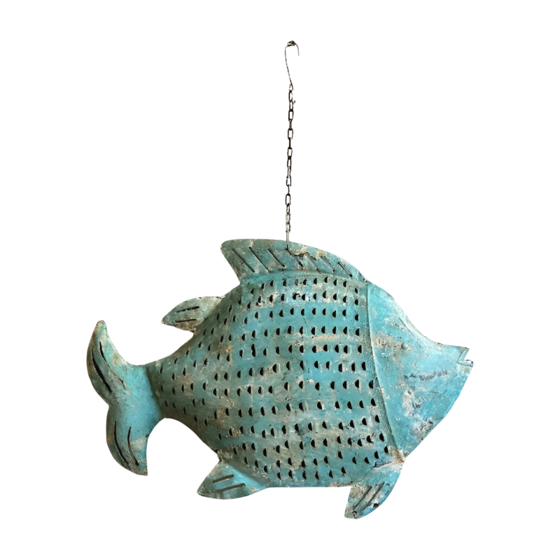 Fish Azul L 85x22H54cm(80786)