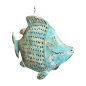 Fish Azul L 85x22H54cm(80786)
