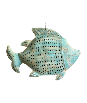 Fish Azul L 85x22H54cm(80786)