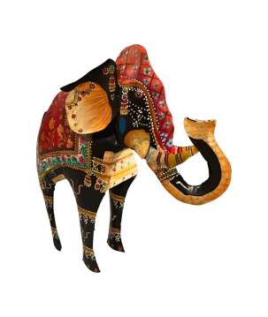 Elephant India colors H40cm(80834)