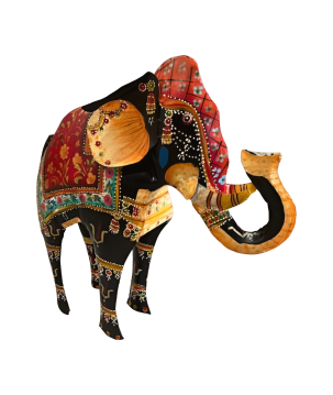Elephant India iron 44x15H40cm(80834)