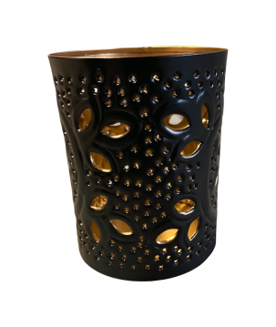 Iron candleh bl S D12H15cm(80832)