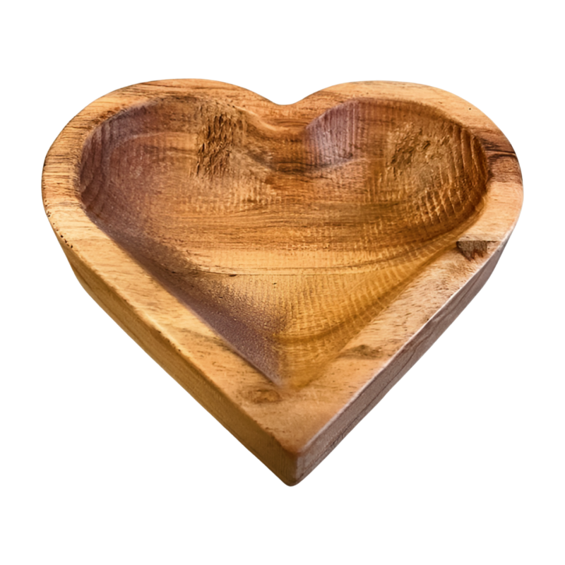 Tray heart 16x15H3cm(80760)