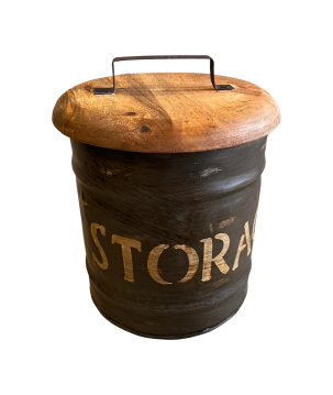 Storagebox wood, medium