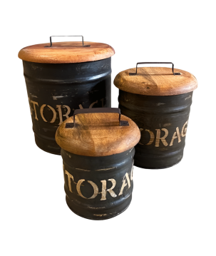 Storagebox wooden lid, L 25x32cm (7866)