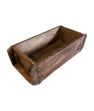 Wooden brick with ears 30x15H9cm. (5046)