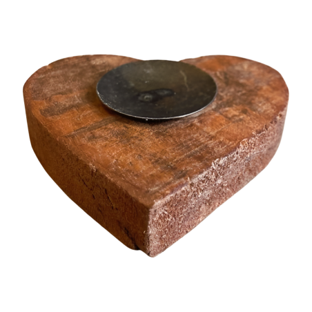 Heart candleh with cup(3079)