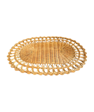 Placemat rattan 35x50cm(80779)