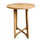 Bar table teak D80H110 (3784)