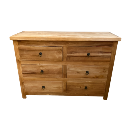 Dressoir 6-draw. 80x40H110 (3689)