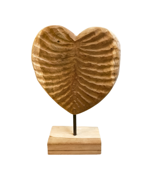 Heart akar on stand H30cm(3571)