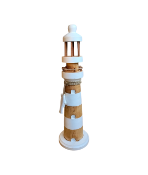 Lighthouse nat/white 50cm(3512)