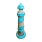 Lighthouse 40cm turq(5930)