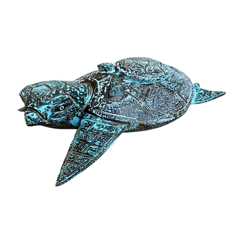 Turtle white/blue (80284)