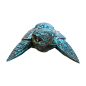 Turtle white/blue (80284)
