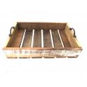 Wooden tray 39x27xh7cm (5203)